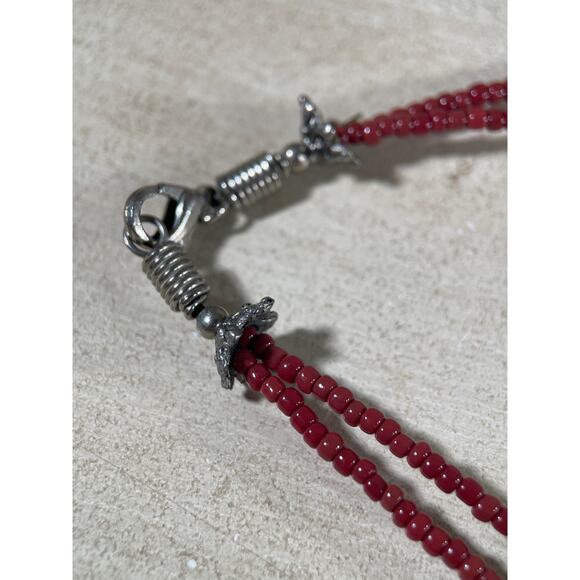 Turquoise 5 Necklaces, 1 pair Earrings Lot, Various Vintages & Styles - Picture 13 of 16